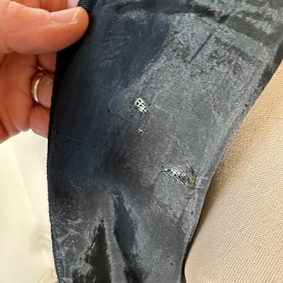 Vintage Black Cashmere Gold Beaded Cardigan (UL42) Regal Monarchy Design READ - Picture 8 of 14